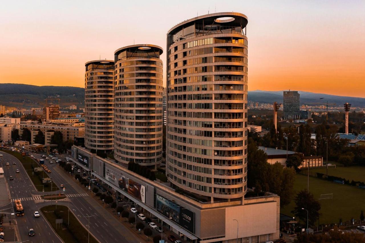 Fantastic View From The 20Th Floor Apartamento Bratislava Exterior foto